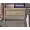 ClosetMaid SuiteSymphony Wood Drawer, Add On Accessory Shaker Style, for Storage, Closet, Clothes, 25″ X 10″, Pure White(Natural Gray)
