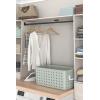 ClosetMaid SuiteSymphony Wood Top Shelf, Add On Accessory, Closet Shelf, 48 in. Wide, Pure White(White Timber)