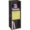 Closetmaid Decorative Home Stackable 6 Cube Cubeicals Organizer Storage Bookcase, with Hardware for Office, Home and Closet, White(Chocolate)