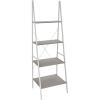 ClosetMaid 1312 4-Tier Wood Ladder Shelf Bookcase, Natural(Taupe)