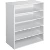 ClosetMaid 1565 Stackable 5-Shelf Organizer, White(Organizer)