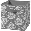 ClosetMaid 3253 Cubeicals Fabric Drawer, Iron Gate Natural(Gray Damask)