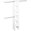 ClosetMaid 4867 SuiteSymphony 12-Inch Starter Tower Kit, Pure White