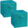ClosetMaid 5879 Cubeicals Fabric Drawer, Light Blue(Ocean Blue)