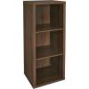 ClosetMaid 6 Cube Storage Shelf Organizer Bookshelf with Back Panel, Easy Assembly, Wood, White Finish(Dark Chestnut)