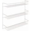 ClosetMaid 8033 4-Tier Wall Rack, 18-Inch Wide, White(18-Inch Wide)