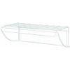 ClosetMaid 8279 24-Inch Wide Laundry Utility Hanger Shelf , White(18-inch)