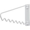 ClosetMaid Hanging Bar Valet Rod for Wall or Door Mount Installation, Hardware Included, Folding Design, Durable Steel, White(Hanger Bar)