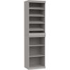 ClosetMaid Modular Storage 21.38-inch W 7-Shelf Wood Closet System with Shoe Storage, White(Taupe)