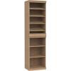 ClosetMaid Modular Storage Stackable 3-Shelf Organizer Unit and 4-Shelf Shoe Unit, Sand(Sand)