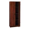 ClosetMaid Pantry Cabinet Cupboard with 2 Doors, Adjustable Shelves, Standing, Storage for Kitchen, Laundry or Utility Room, White(Dark Cherry)