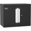 ClosetMaid ProGarage Wall Cabinet with Two Doors, Lock and Shelf, for Garage Storage, Heavy Duty Steel, Black