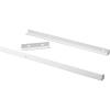 ClosetMaid SuiteSymphony Top Shelf Support Bracket Kit, Add On Accessory, Shelf Hardware Set, For Top Shelf, Pure White