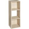 Closetmaid Decorative Home Stackable 6 Cube Cubeicals Organizer Storage Bookcase, with Hardware for Office, Home and Closet, White(Birch)