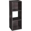 Closetmaid Decorative Home Stackable 6 Cube Cubeicals Organizer Storage Bookcase, with Hardware for Office, Home and Closet, White(Chocolate)