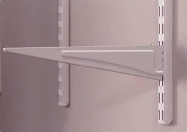 imageClosetMaid 2853 ShelfTrack 12Inch Locking Shelf Bracket White Quantity 6