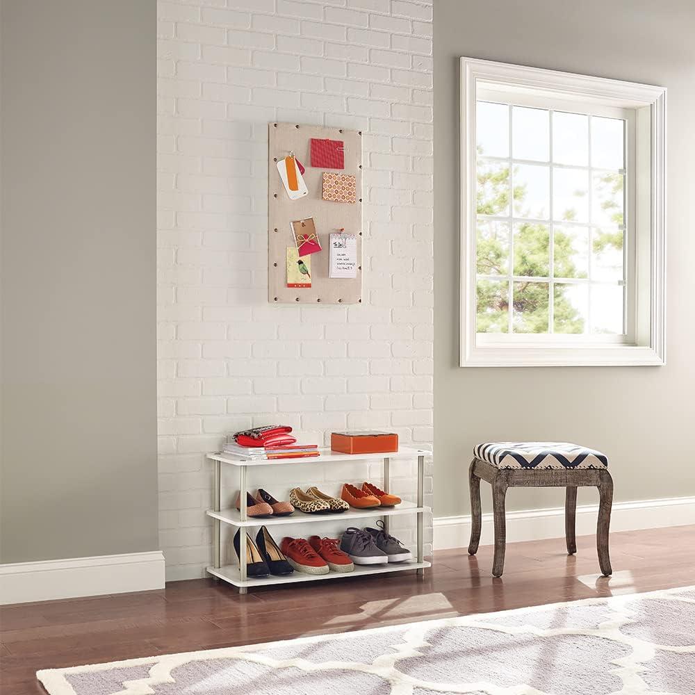 imageClosetMaid 5063 3Tier Shoe Organizer EspressoWhite