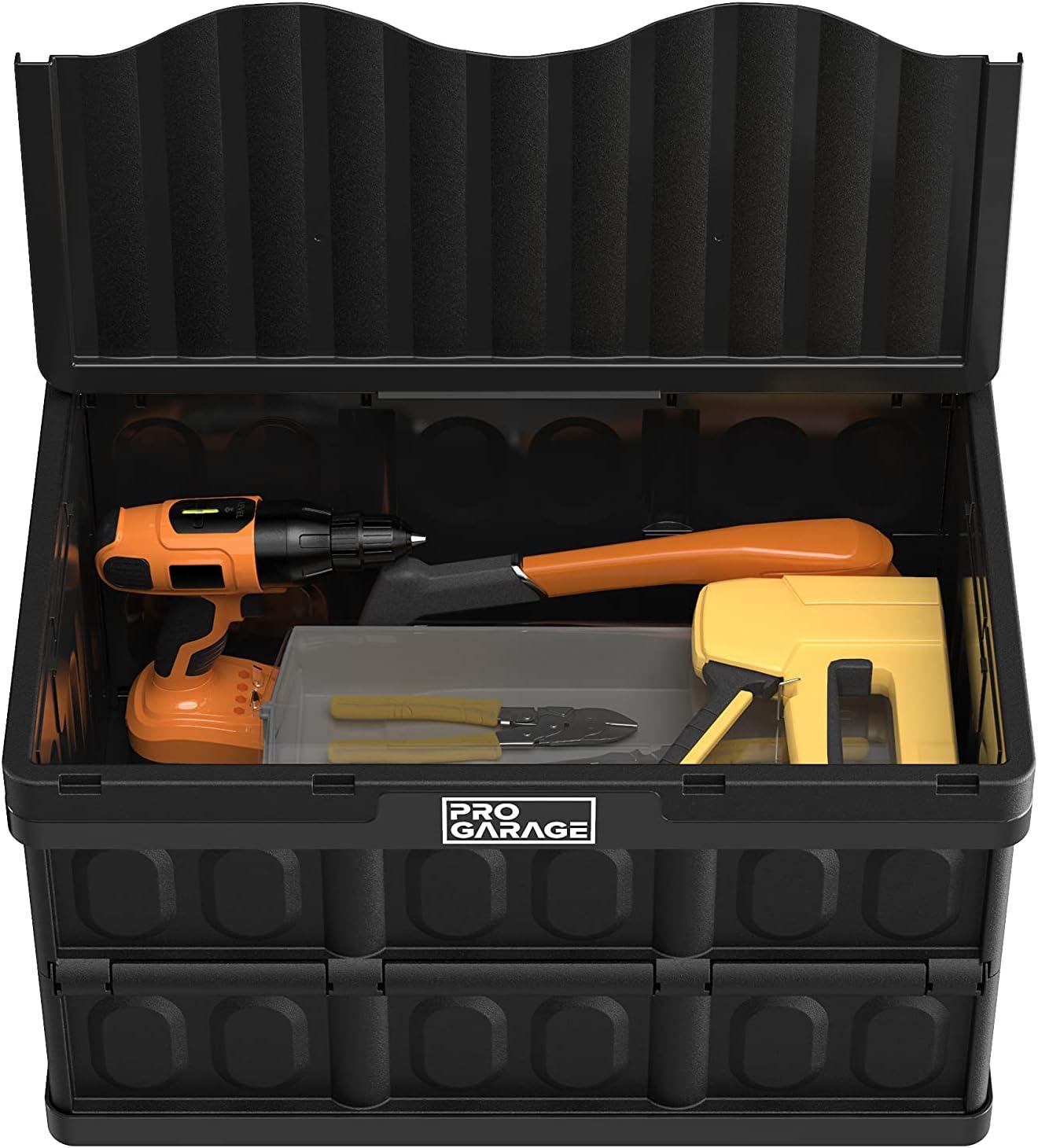 imageClosetMaid ProGarage 10848 12 Quart Utility Storage Tote Container Black