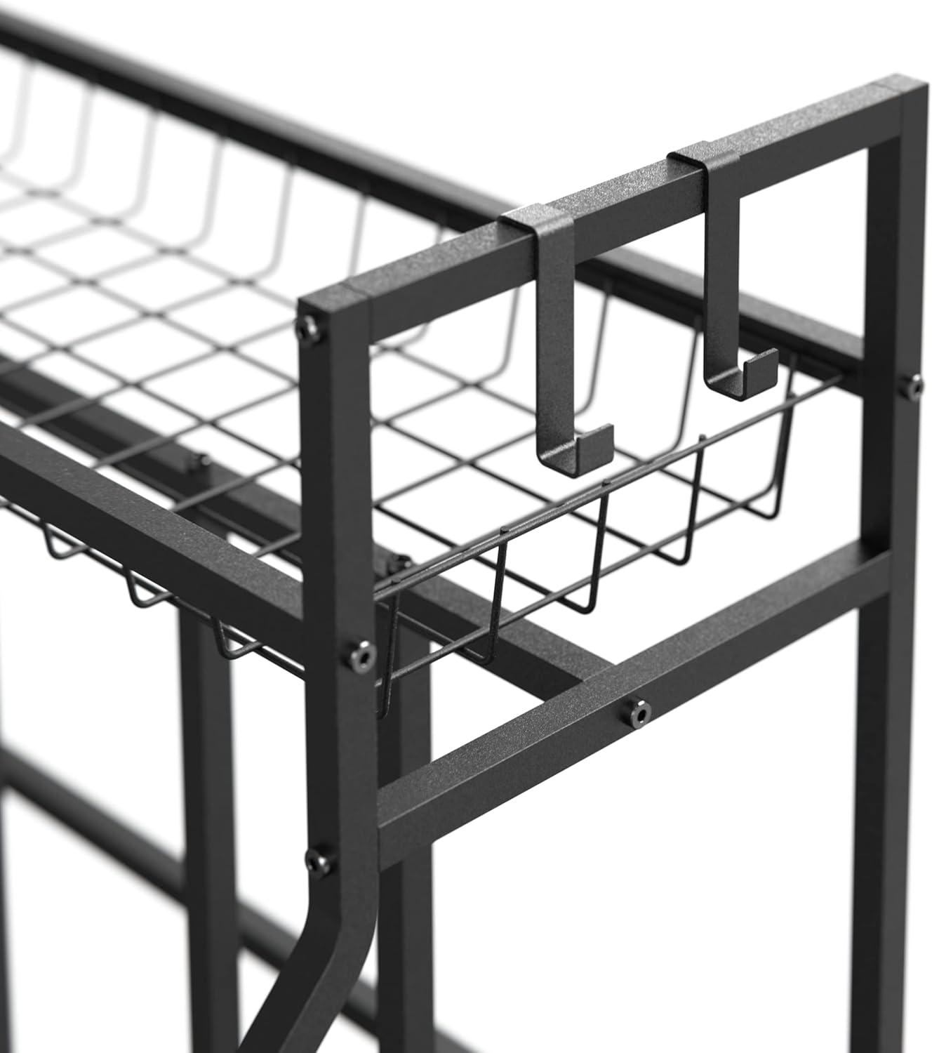 imageClosetMaid ProGarage Bike Stand Rack with Storage Shelf and 4 Hooks for 3 Bicycles Adult or Kids Black