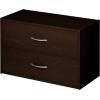 ClosetMaid 1306 Stackable 2 Drawer Horiztonal Organizer, Dark Cherry(Espresso)