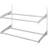 ClosetMaid 28440 ShelfTrack Expandable Shoe Rack, 24″ x 42″, White(White)