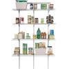 ClosetMaid 2845 ShelfTrack 4ft. Pantry Organizer Kit, White(White)