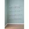 ClosetMaid 2845 ShelfTrack 4ft. Pantry Organizer Kit, White(White)