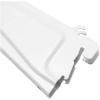 ClosetMaid 2853 ShelfTrack 12-Inch Locking Shelf Bracket, White, Quantity 6
