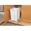 ClosetMaid 3103 Pull Out Trash Bin, 24-Quart, White