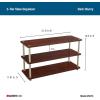 ClosetMaid 5063 3-Tier Shoe Organizer, Espresso(Cherry)