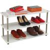 ClosetMaid 5063 3-Tier Shoe Organizer, Espresso(White)