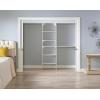 ClosetMaid SuiteSymphony Closet Organizer with Shelves, 25-Inch-Pure White