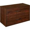 ClosetMaid 1306 Stackable 2 Drawer Horiztonal Organizer, Dark Cherry(Dark Cherry)