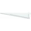 ClosetMaid 2853 ShelfTrack 12-Inch Locking Shelf Bracket, White, Quantity 6