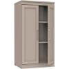 ClosetMaid Modular Storage 21.38-inch W 3-Shelf Storage Cabinet with Doors, Smoky Taupe(Smoky Taupe)