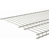 ClosetMaid SuperSlide Wire Shelf, 4 ft. W x 16 in. D, Ventilated Wire Wall Shelving, Nickel Finish, for Closet, Laundry or Pantry