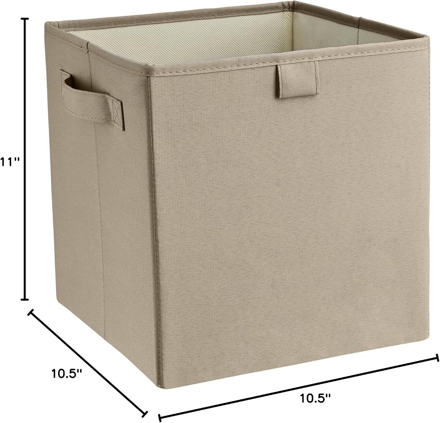 image:imageClosetMaid 16084 Premium 2H ampLe Storage Bin RedGray Stone