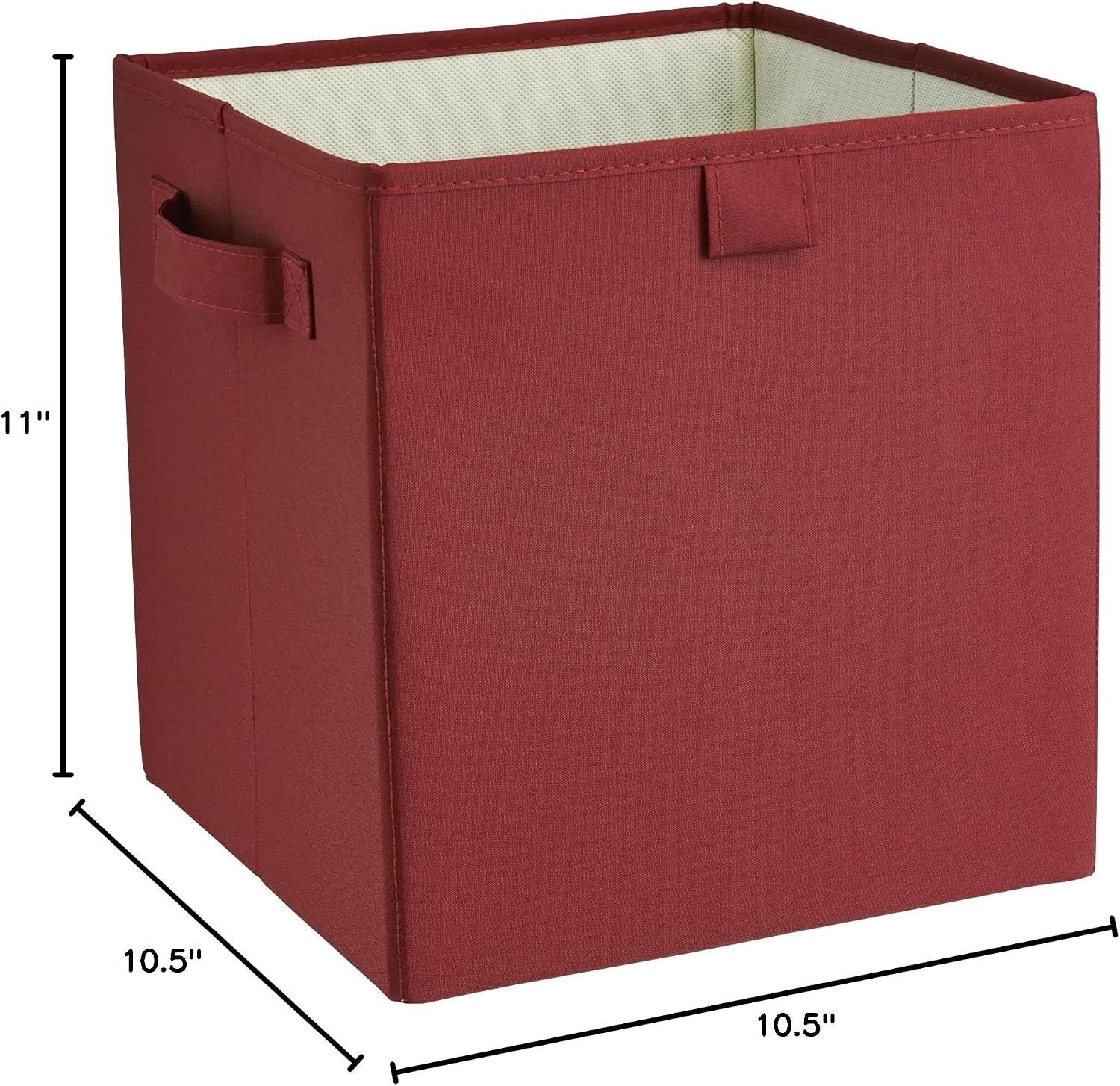 image:imageClosetMaid 16084 Premium 2H ampLe Storage Bin RedRed