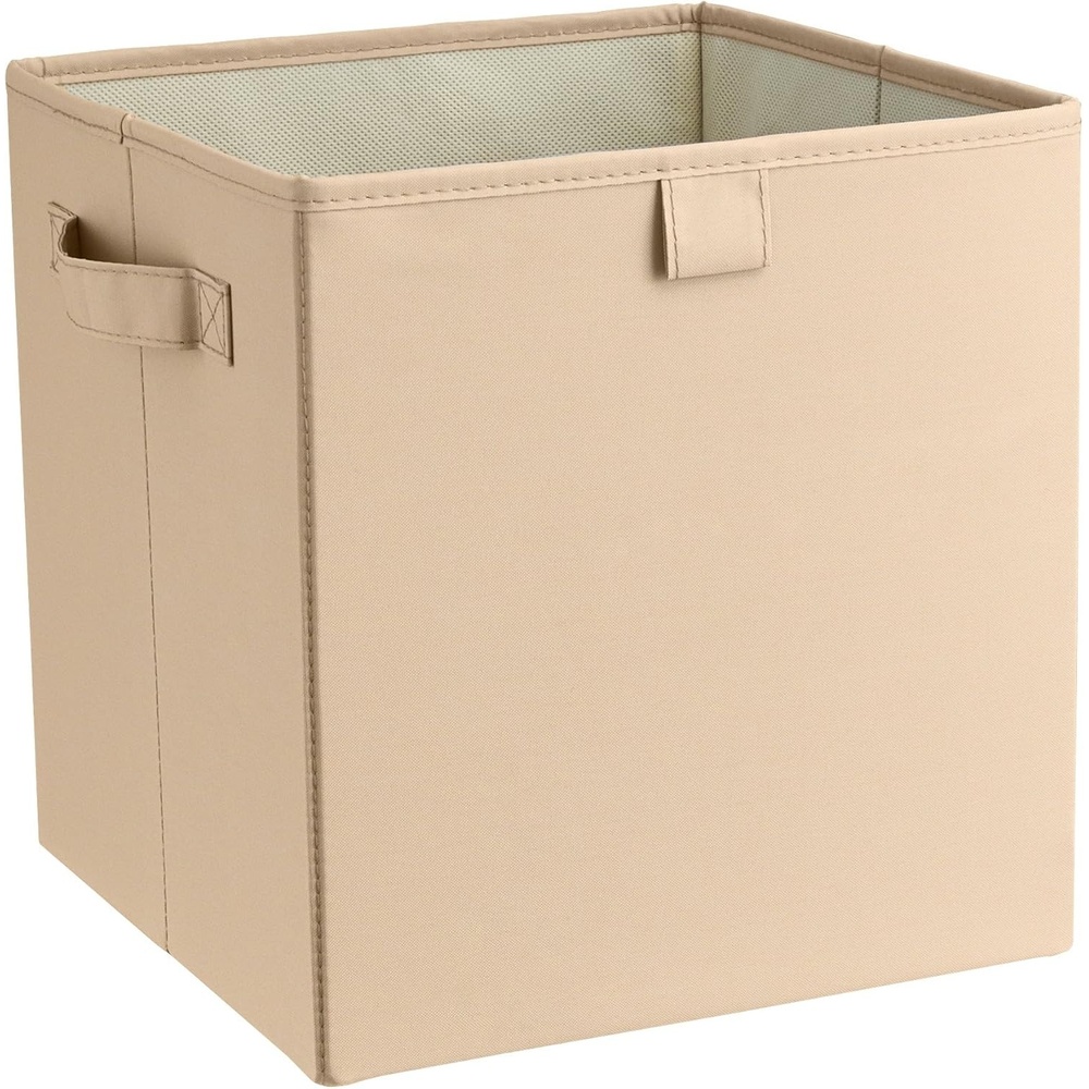 image:imageClosetMaid 16084 Premium 2H ampLe Storage Bin RedFrench Vanilla