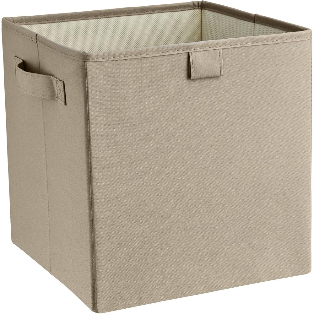 image:imageClosetMaid 16084 Premium 2H ampLe Storage Bin RedGray Stone