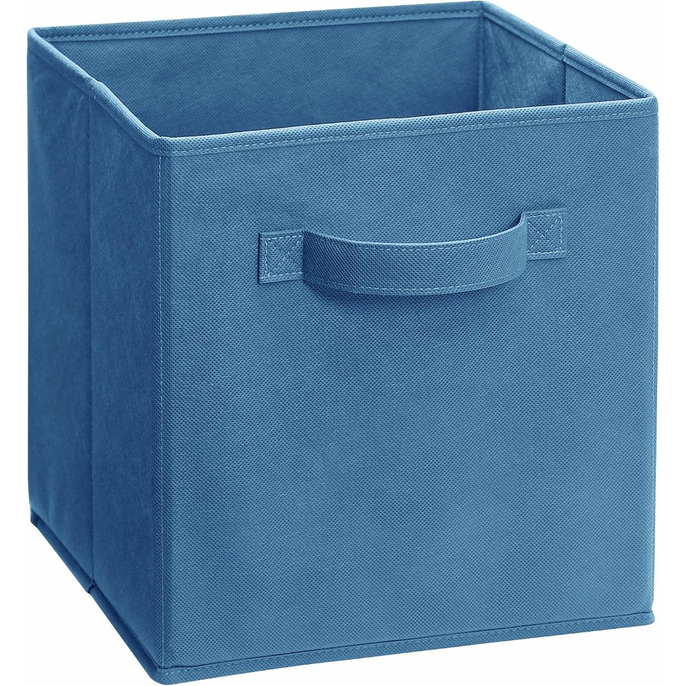 image:imageClosetMaid 58701 Cubeicals Fabric Drawer Hunter GreenDenim Blue