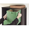 ClosetMaid 16084 Premium 2-H &Le Storage Bin, Red(Evergreen)