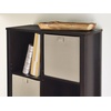ClosetMaid 16084 Premium 2-H &Le Storage Bin, Red(Gray Stone)