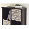 ClosetMaid 16084 Premium 2-H &Le Storage Bin, Red(Graystone Print)