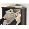 ClosetMaid 16084 Premium 2-H &Le Storage Bin, Red(Graystone Print)