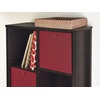 ClosetMaid 16084 Premium 2-H &Le Storage Bin, Red(Red)