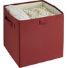 ClosetMaid 16084 Premium 2-H &Le Storage Bin, Red(Red)
