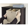 ClosetMaid 16084 Premium 2-H &Le Storage Bin, Red(Taupe)