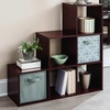 ClosetMaid 1843 Cubeicals Fabric Drawer, Green Hexagon(Iron Gate Gray)