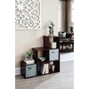ClosetMaid 1843 Cubeicals Fabric Drawer, Green Hexagon(Iron Gate Gray)